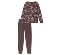 SCHIESSER - Schlafanzug lang mauve - Gr. - 48