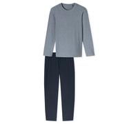 SCHIESSER - Schlafanzug lang nachtblau - Gr. - 50