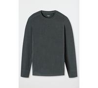 SCHIESSER - Shirt Langarm dunkelgrau-gem. - Gr. - 6