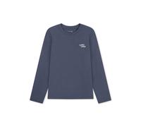 SCHIESSER - Shirt langarm Rundhals blaugrau - Gr. - 40