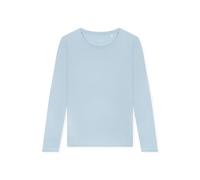 SCHIESSER - Shirt langarm Rundhals hellblau - Gr. - 42