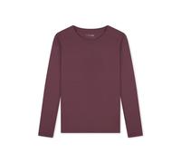 SCHIESSER - Shirt langarm Rundhals kakaobraun - Gr. - 42