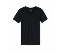 Schiesser - Long Life Soft - Shirt 1/2 - Schwarz-Marine