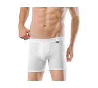 Schiesser Retroshorts Authentic – 2er-Pack, 95% Baumwolle/5% Elasthan, Weiß, Herren Gr. 6