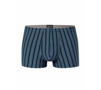 Schiesser Boxershorts Long Life Soft 183146 dunkelblau gestreift Herren - 1 Stück, Größe 6