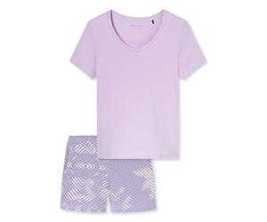 Schiesser Shorty-Pyjama-Set - Damen - Gr. 38