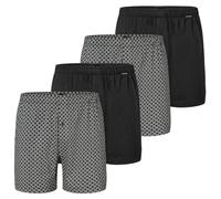 Schiesser - Singel-Jersey - Boxershorts - 4er Pack (9 Schwarz)