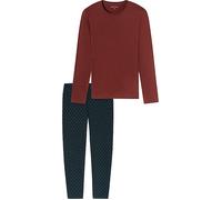 Schiesser Single-Jersey Herren-Schlafanzug 58 braun