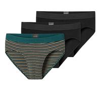 Schiesser Single-Jersey Herren-Slip im 3er-Pack 8 schwarz