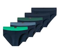 Schiesser Single-Jersey Herren-Slip im 5er-Pack 6 marine