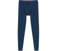 Schiesser Herren Lange Unterhose Bio Baumwolle - 95/5 Organic, blau_182109, 8