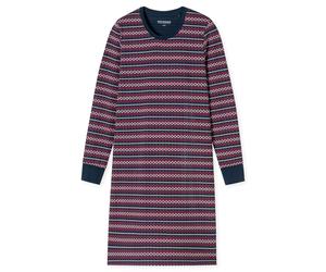 SCHIESSER - Sleepshirt 1/1 Arm, 95cm nachtblau - Gr. - 40