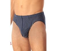 Schiesser Herren Minislip für Männer Weich und Bequem Ohne Gummibund Bio Baumwolle-Cotton Casual Unterwäsche, Dunkelblau_180498, M