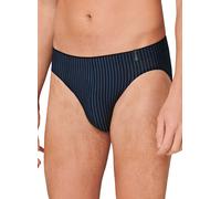 Schiesser Supermini navy-schwarz gestreift - Long Life Soft für Herren 7