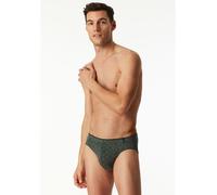 Supermini Slip gemustert dunkelgrün - Long Life Soft 6