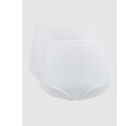 Schiesser Maxislips 2er-Pack Organic Cotton weiß - 95/5 44