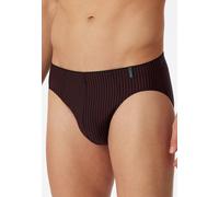 Slip mit Streifenmuster Modell 'Supermini' XL men Dunkelrot