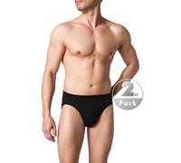 Schiesser Herren 2 Pack - Authentic Slip, Schwarz_105984, S EU