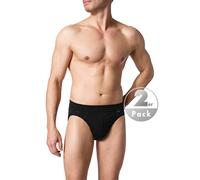 Schiesser Herren 2 Pack - Authentic Slip, Schwarz_105984, XXL EU