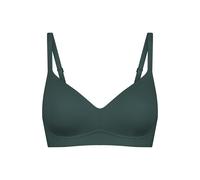 Soft-BH mit Schale und gleitenden Cups dunkelgrün - Unique Micro 95C