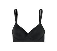 Schiesser Soft-BH Unique Micro – mit Schale und gleitenden Cups, schwarz, 80B