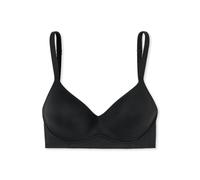 Schiesser Damen Soft Schale und gleitenden Cups-Unique Micro BH, schwarz_181127, 85C