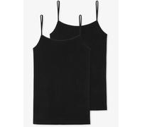 Schiesser Spaghettitop Damen schwarz, 48