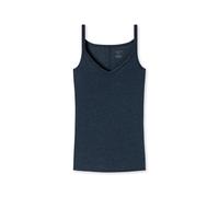 Schiesser Damen Spaghettitop Unterhemd - Personal Fit, Nachtblau_172722, S, Nachtblau_172722, S EU