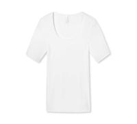 Schiesser Damen Shirt 1/2 Arm Luxury (Farbe: weiß / Größe: 48)