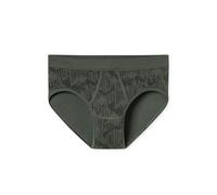 SCHIESSER - Sportslip mit Eingriff dunkelgrün - Gr. - 6