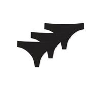 Schiesser String Damen schwarz, 36