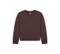 Schiesser - Sweatshirt Rundhals deep brown - Gr. - 36