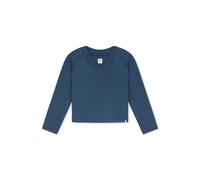SCHIESSER - Sweatshirt V-Ausschnitt deep blue - Gr. - 38