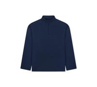 SCHIESSER - Sweatshirt Zipper deep sea blue - Gr. - 48