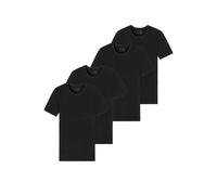 Schiesser T-Shirt Herren schwarz, XXL