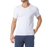 Schiesser Herren T-shirt V-Ausschnitt weiß 155630-100 - 4 = S