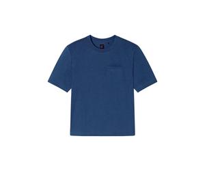 SCHIESSER - T-Shirt Rundhals atlantikblau - Gr. - 50