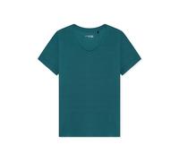 SCHIESSER - T-Shirt V-Ausschnitt grün - Gr. - 38