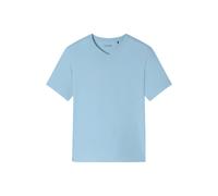 SCHIESSER - T-Shirt V-Ausschnitt pacific blue - Gr. - 48