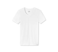 Schiesser Herren T-shirt V-Ausschnitt weiß 155630-100 - 5 = M
