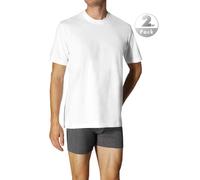 Schiesser T-Shirts Herren Baumwolle weiß, 6 (L)