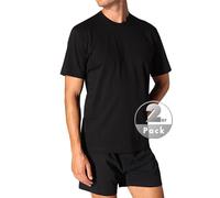 Schiesser T-Shirt schwarz, S