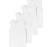 Schiesser Tank Top Herren Jersey weiß, M