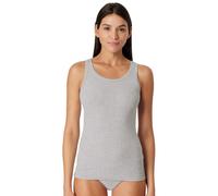 Schiesser Tank-Top Pure Rib Unterwäsche grau Damen, Größe 44