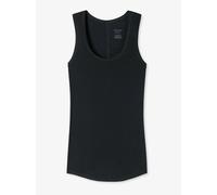 Schiesser Tanktop Damen Jersey schwarz, XXL