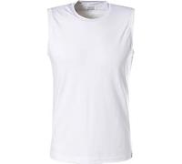 Schiesser Tanktop Herren Baumwolle weiß, 5 (M)