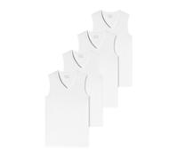 Schiesser Tanktop Herren Jersey weiß, S