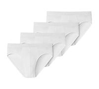 Schiesser - Teens Boys - 95/5 Slips Unterhosen - 173533-4er Spar-Pack (164 Weiß)