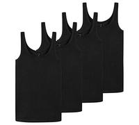 Schiesser - Teens Girls - 95/5 Multipacks - Tops - 173528-4er Spar-Pack (140 Schwarz)