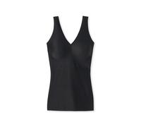 Schiesser Trägertop Invisible Soft, Lasercut, mit herausnehmbaren Pads, Damen Schwarz 38